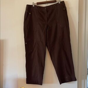 Jones New York Dark Brown Trousers